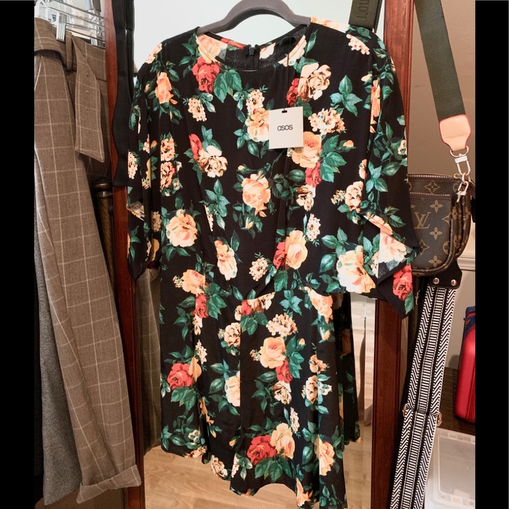 NWT ASOS Floral Romper